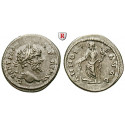 Roman Imperial Coins, Septimius Severus, Denarius 198-200, nearly xf