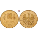 Austria, 1. Republik, 100 Schilling 1929, 21.2 g fine, vf-xf / xf