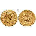 Roman Imperial Coins, Domitian, Caesar, Aureus 73, vf-xf / vf
