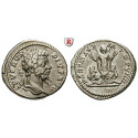 Roman Imperial Coins, Septimius Severus, Denarius 201, nearly xf / good xf