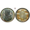 Brandenburg-Prussia, Kingdom of Prussia, Friedrich Wilhelm III., Silver medal 1828, nearly FDC