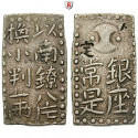 Japan, Bunsei, 2 Shu (Nishu Gin) o.J. (1824-1830), vf-xf