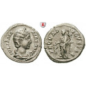 Roman Imperial Coins, Julia Mamaea, mother of Severus Alexander, Denarius 232, xf