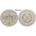 German Democratic Republic, Commemoratives, 5 Mark 1973, FDC, J. 1546
