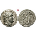 Syria, Seleucid Kingdom, Antiochos VII, Tetradrachm after 129 v. Chr., vf-xf / vf