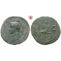 Roman Imperial Coins, Caligula, As 37-38, vf / f