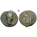 Roman Imperial Coins, Domitian, Caesar, Denarius 80-81, vf