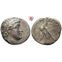 Syria, Seleucid Kingdom, Demetrios II, 2nd reign, Tetradrachm year 184 = 129-128 BC, good vf / vf