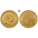 Austria, Empire, Franz Joseph I, 10 Kronen 1911, nearly xf / good xf