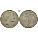 Bavaria, Kingdom, Maximilian II., Doppelgulden 1855, good vf