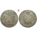 Hamburg, City, 32 Schilling 1758, nearly xf