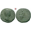 Roman Imperial Coins, Faustina Senior, wife of  Antoninus Pius, Sestertius after 141, good vf