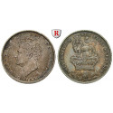 Great Britain, George IV, Shilling 1826, nearly xf