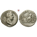 Roman Imperial Coins, Sabina, wife of Hadrian, Denarius, vf