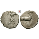 Italy-Bruttium, Kaulonia, Stater 420-410 BC, good vf / vf