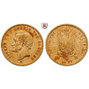 German Empire, Sachsen, Johann, 20 Mark 1872, E, good vf, J. 258