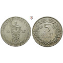Weimar Republic, Commemoratives, 5 Reichsmark 1925, E, good vf / vf-xf, J. 322