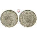 Brandenburg-Prussia, Kingdom of Prussia, Friedrich Wilhelm IV., 1/6 Taler 1849, xf