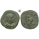 Roman Imperial Coins, Valerianus I, Sestertius 255-256, vf