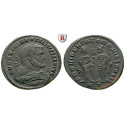 Roman Imperial Coins, Maximianus Herculius, Follis 305-306, xf
