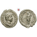 Roman Imperial Coins, Julia Mamaea, mother of Severus Alexander, Denarius 232, nearly xf