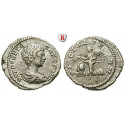 Roman Imperial Coins, Geta, Caesar, Denarius 200, xf / vf-xf