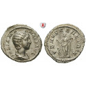 Roman Imperial Coins, Julia Mamaea, mother of Severus Alexander, Denarius 225-235, good vf