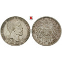 German Empire, Schwarzburg-Sondershausen, Karl Günther, 2 Mark 1905, vf-xf / xf, J. 169a