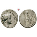 Roman Imperial Coins, Tiberius, Denarius 14-37, vf