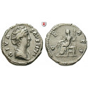 Roman Imperial Coins, Faustina Senior, wife of  Antoninus Pius, Denarius after 141, vf