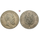 German Empire, Hessen, Ludwig IV., 5 Mark 1888, A, vf, J. 69