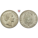 German Empire, Bayern, Ludwig II., 2 Mark 1876, D, vf, J. 41