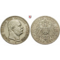 German Empire, Sachsen-Altenburg, Ernst, 5 Mark 1901, A, nearly xf / xf-FDC, J. 143