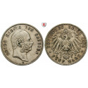 German Empire, Sachsen, Georg, 5 Mark 1904, E, vf, J. 130