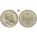 German Empire, Reuss-Greiz, Heinrich XXII., 2 Mark 1899, A, nearly xf / xf, J. 118