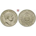 German Empire, Sachsen, Friedrich August III., 2 Mark 1907, E, good vf, J. 134