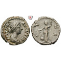 Roman Imperial Coins, Faustina Junior, wife of  Marcus Aurelius, Denarius 161-176, vf-xf / vf