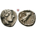 Attika, Athens, Tetradrachm 2. Hälfte 5.cent. BC, vf