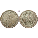 Weimar Republic, Commemoratives, 3 Reichsmark 1928, Naumburg, A, good xf, J. 333