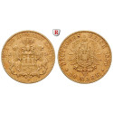 German Empire, Hamburg, 10 Mark 1880, J, vf, J. 209