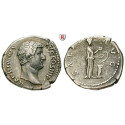 Roman Imperial Coins, Hadrian, Denarius 134-138, vf-xf / vf