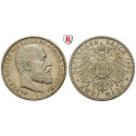 German Empire, Sachsen-Coburg-Gotha, Alfred, 2 Mark 1895, A, good vf, J. 145