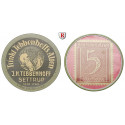 , Hannover, 5 Pfennig capsule money o.J., FDC