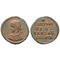 Roman Imperial Coins, Constantius II, Caesar, Follis 325-326, vf