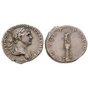 Roman Imperial Coins, Trajan, Denarius 112-114, good vf