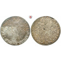 Sachsen (Saxony), Albertine branch, Christian II., Johann Georg, August unter Vormundschaft, Reichstaler 1598, vf
