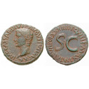 Roman Imperial Coins, Augustus, As 10-12 AD, vf
