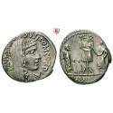Roman Republican Coins, L. Aemilius Lepidus Paullus, Denarius 62 BC, xf
