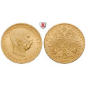 Austria, Empire, Franz Joseph I, 20 Kronen 1915, 6.09 g fine, FDC