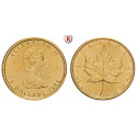 Canada, Elizabeth II., 5 Dollars seit 1982, 3.11 g fine, FDC